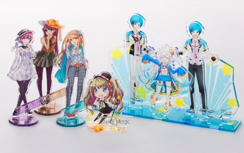 アクリルフィギュアのイメージ