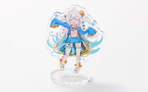 台座付きアクリルフィギュアのイメージ