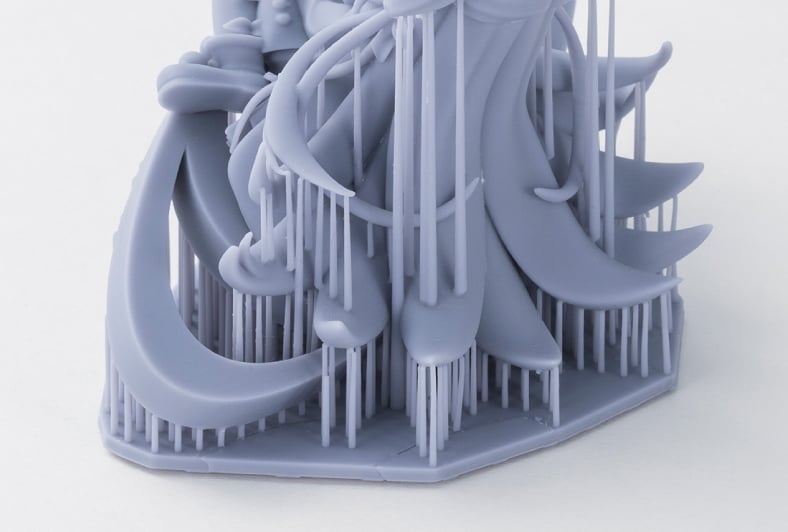 アオイちゃんフィギュアの足部分のイメージ