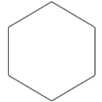 コースター（六角型）の参考画像