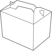 既存の箱（パッケージ）見本のイメージ