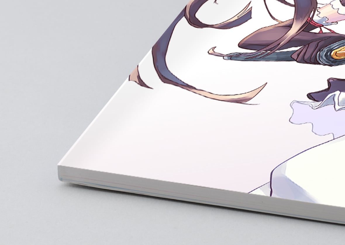 無線綴じ-同人誌印刷のイメージ2