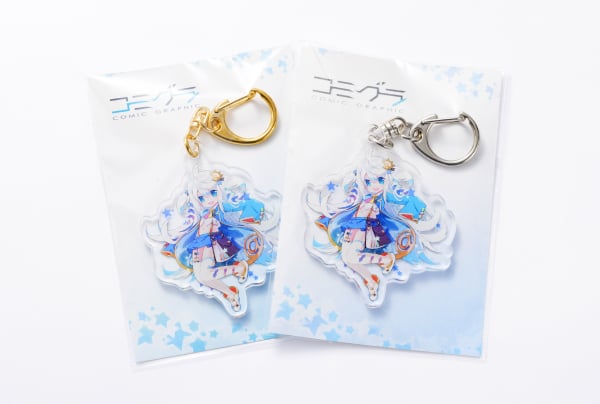 アクリルキーホルダー用台紙のイメージ