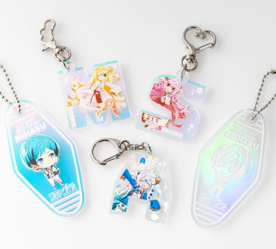 オーロラアクリルキーホルダーのイメージ