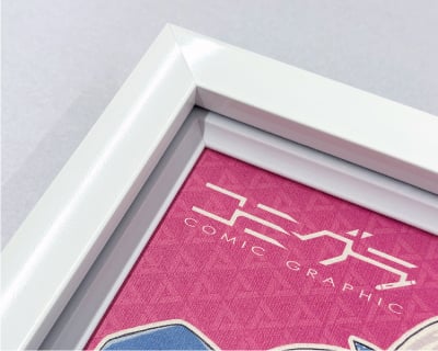 樹脂製 油彩額の額装 ホワイト(ライナー:同色)のフレームイメージ