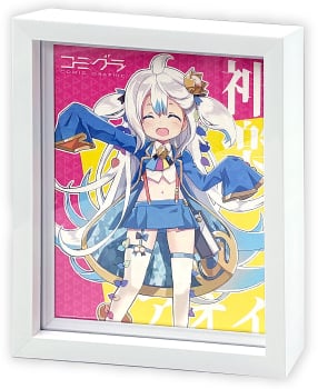 樹脂製 油彩額の額装 ホワイトのイメージ