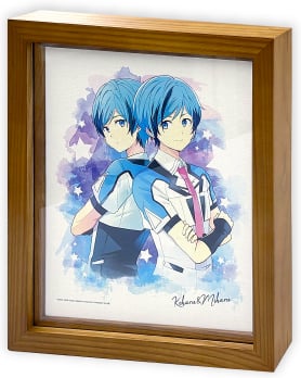 木製 油彩額の額装 ライトブラウンのイメージ