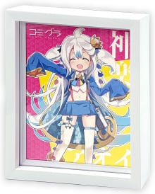 樹脂製 油彩額 ホワイトイメージ