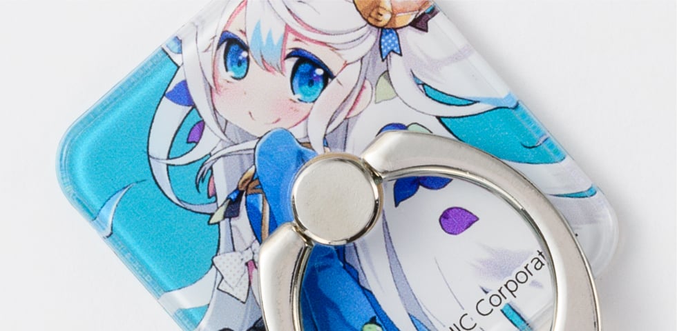 スマホリング バンカーリング印刷 同人誌印刷 オリジナルグッズ印刷のコミグラ