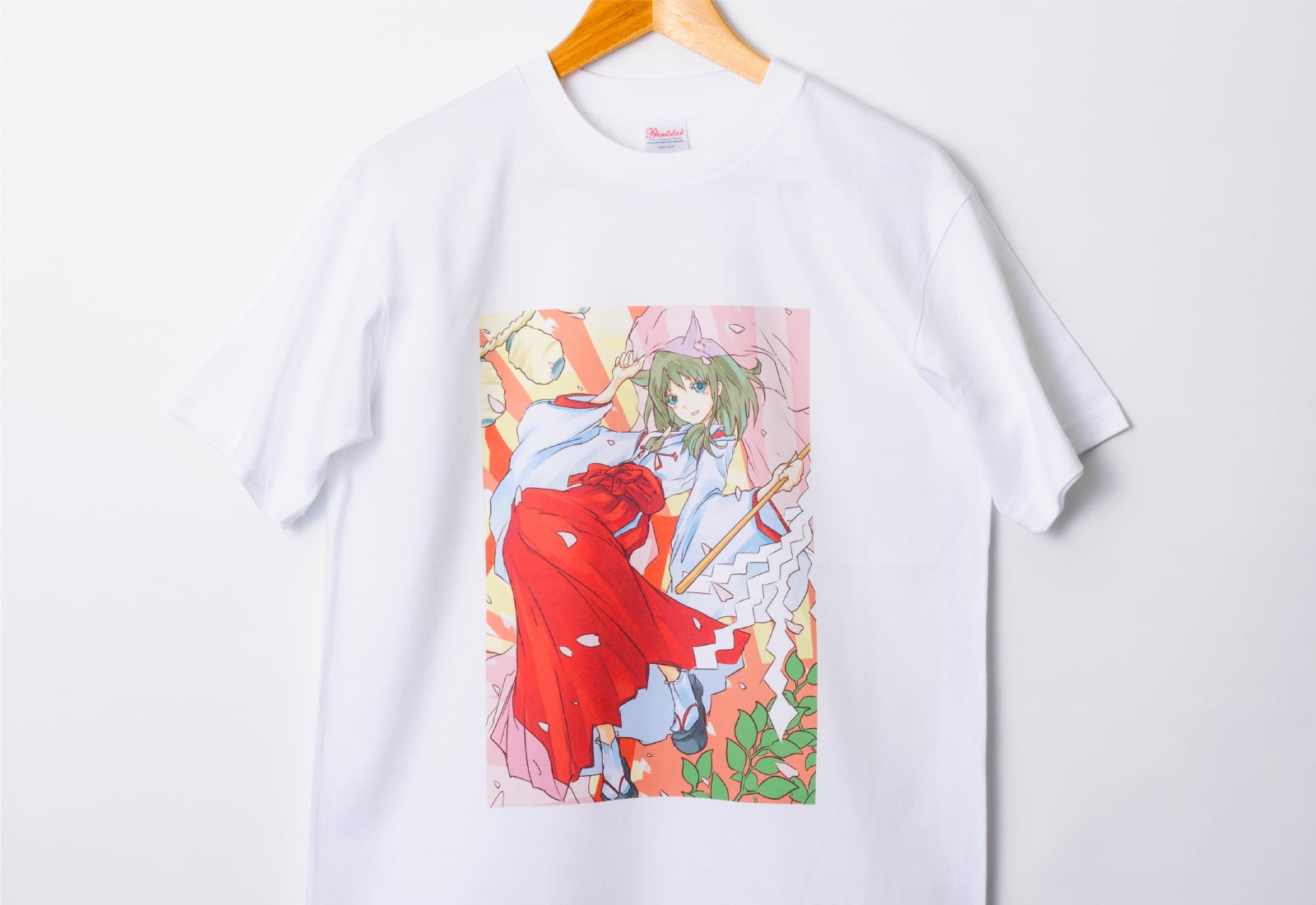 一枚から作れる！オリジナルTシャツプリントの表面のイメージ 