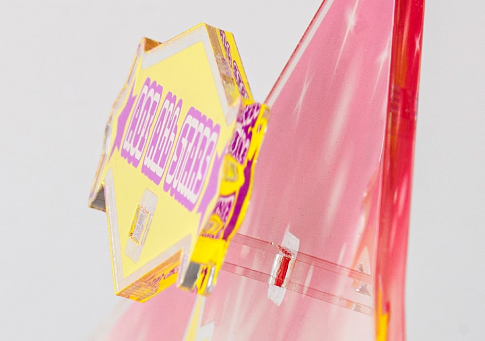 アクリルジオラマ作成事例の背面パネルを追加作成2のイメージ