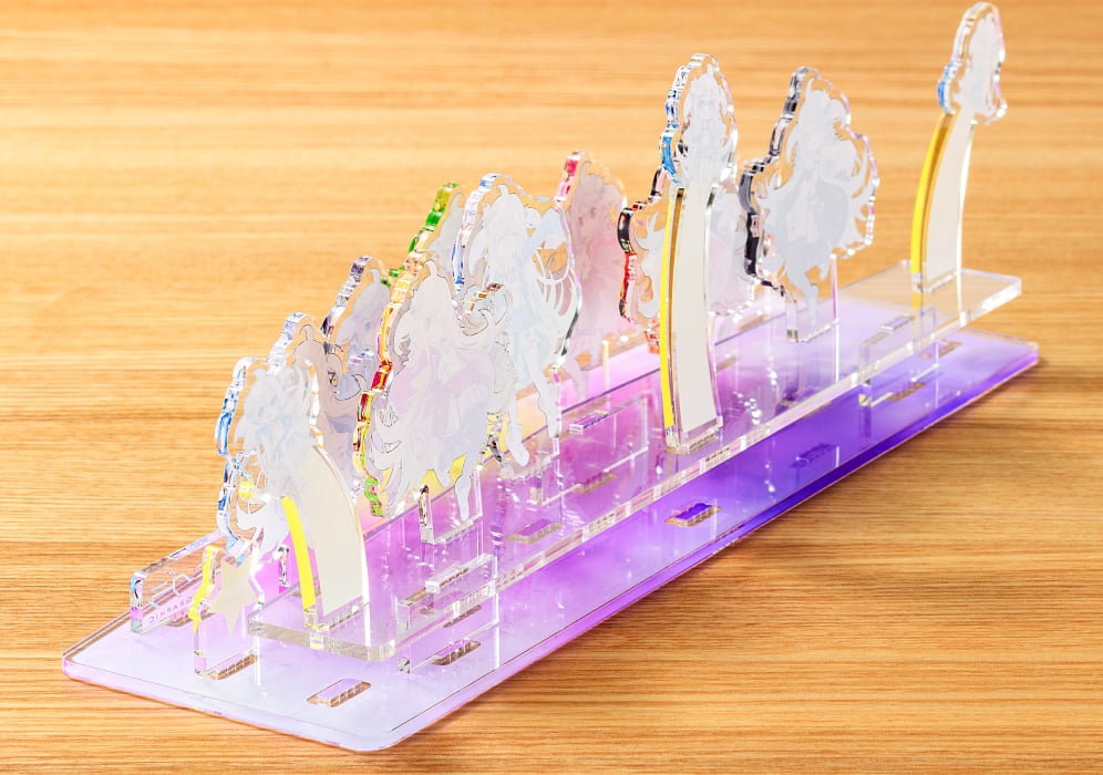 アクリルジオラマ作成事例のステージを追加作成4のイメージ