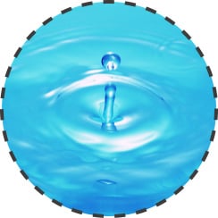 実線で指定したが破線になった例