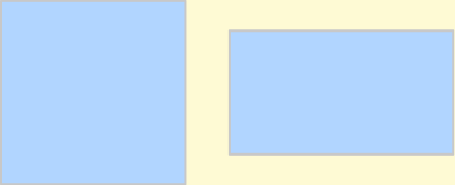 正方形・長方形のイメージ
