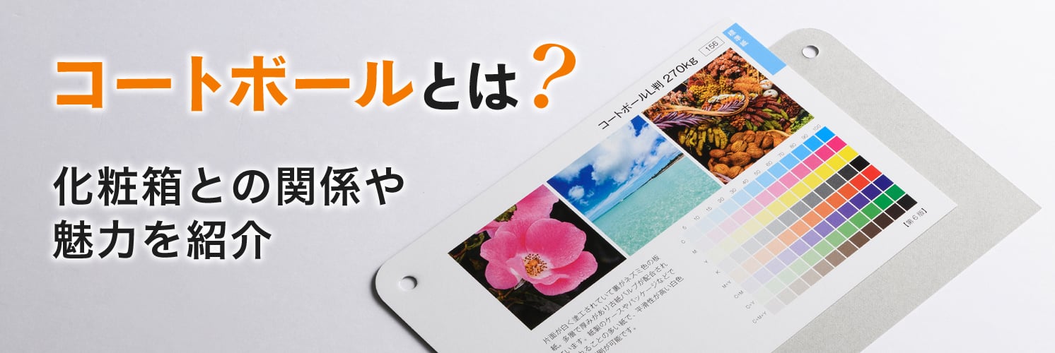 コートボールとは?
化粧箱における用途や魅力を紹介