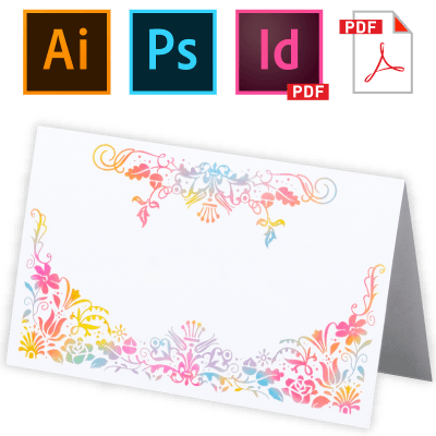 席札(ネームカード)の対応アプリケーション