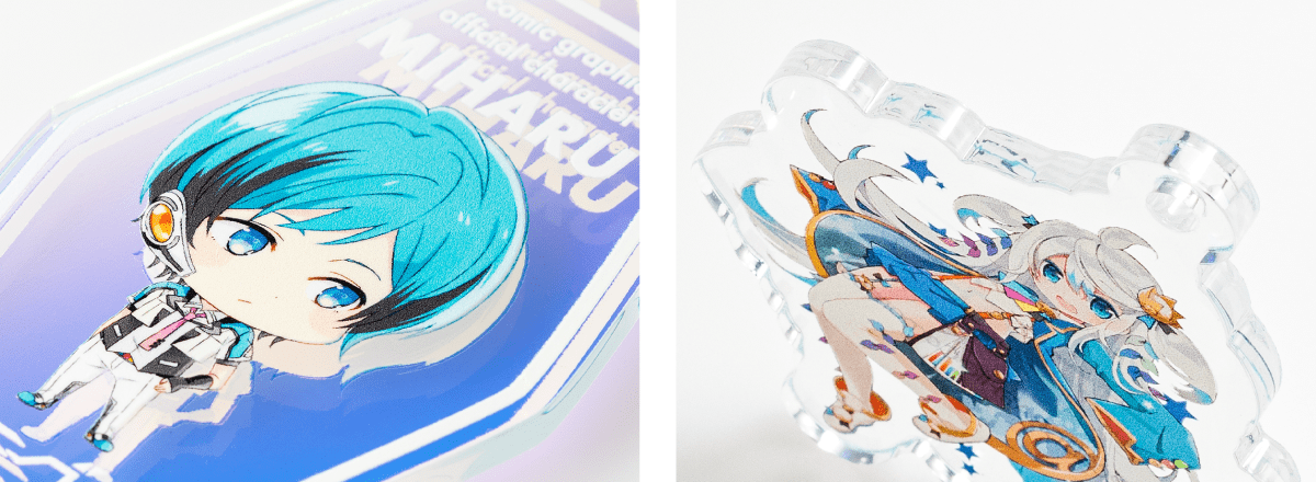 アクリル素材のイメージ