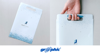 クリアファイルバッグのデザインテンプレートを新たに公開