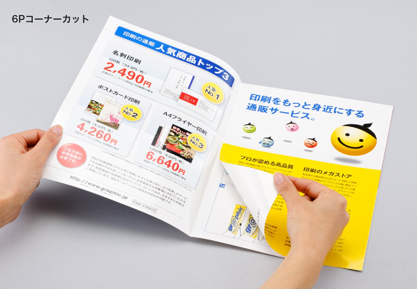 6Pコーナーカット