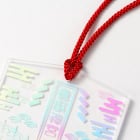 赤紐を1本同梱します。本体に紐を通していない状態でのご納品となります。