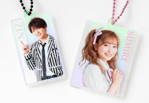 RGB印刷対応で写真素材も鮮やかに仕上がります。（写真の素材：オーロラ（淡））