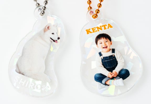 透明部分の面積を広くとることでオーロラの効果がより一層際立ちます。（写真の素材：チップガラス）