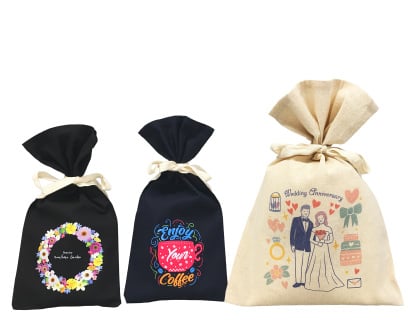 ラッピング巾着のイメージ