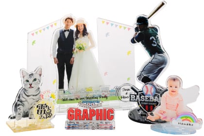 アクリルフィギュアのイメージ