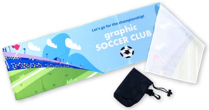 冷感マフラータオルのイメージ