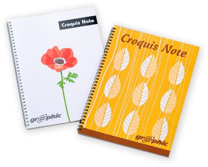 クロッキー帳のイメージ