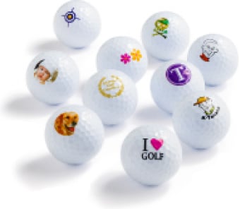ゴルフボールプリントのイメージ