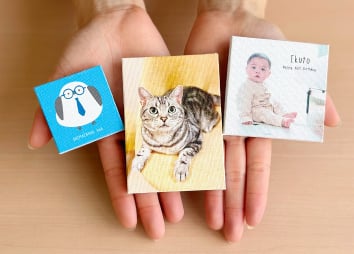 ミニキャンバスプリントのイメージ