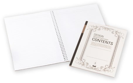 オリジナルノートのイメージ