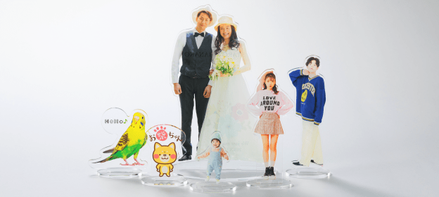 台座付きアクリルフィギュアのイメージ