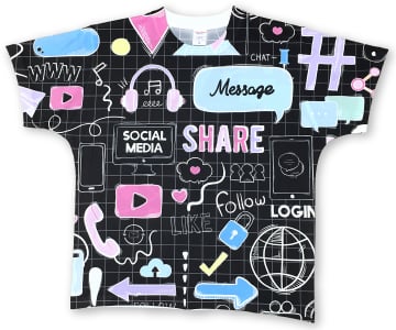 フルグラフィックTシャツのイメージ