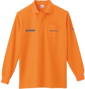 長袖ポロシャツのイメージ