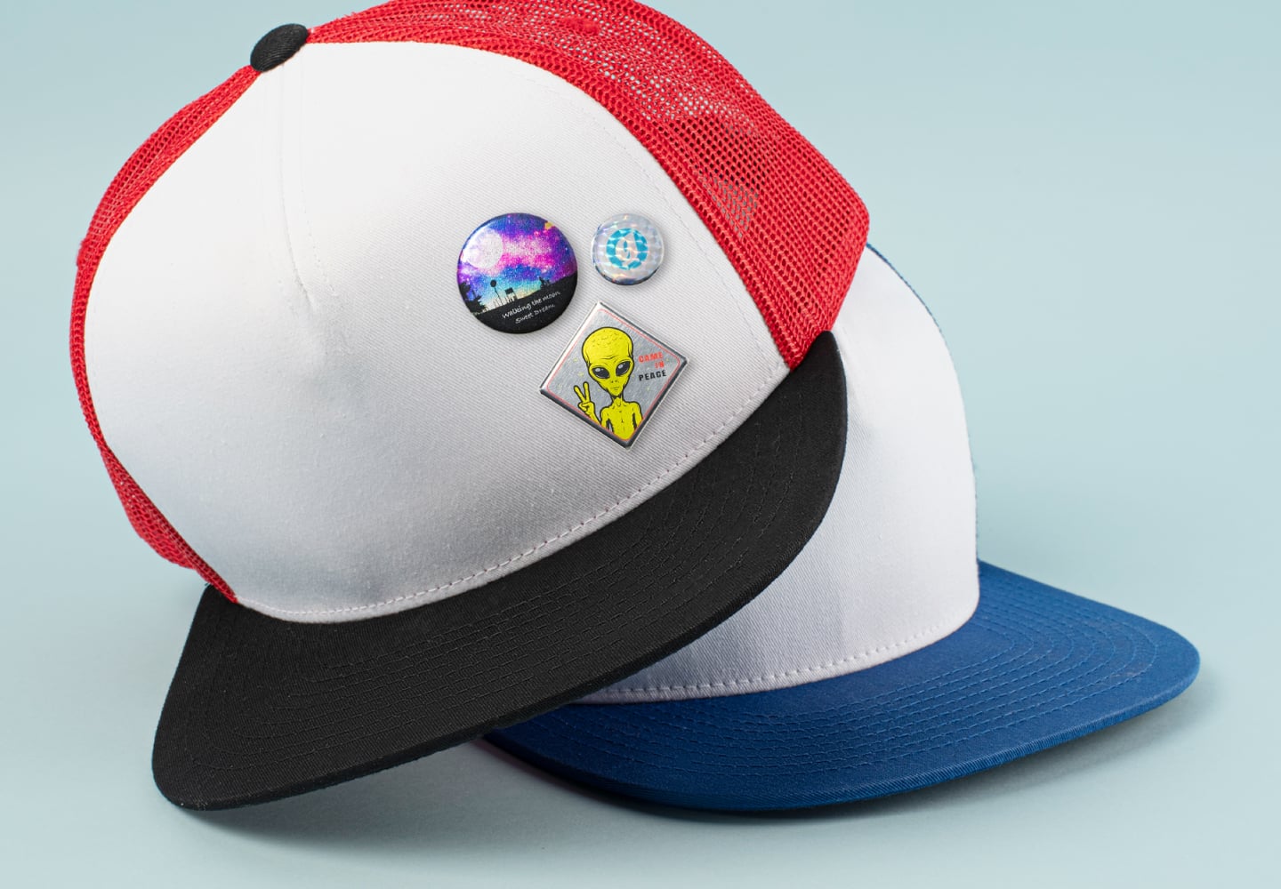 アパレルアイテムのワンポイントに。の拡大イメージ