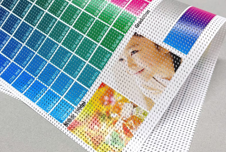 メッシュターポリン素材のイメージ