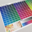 メッシュターポリンの印刷イメージ