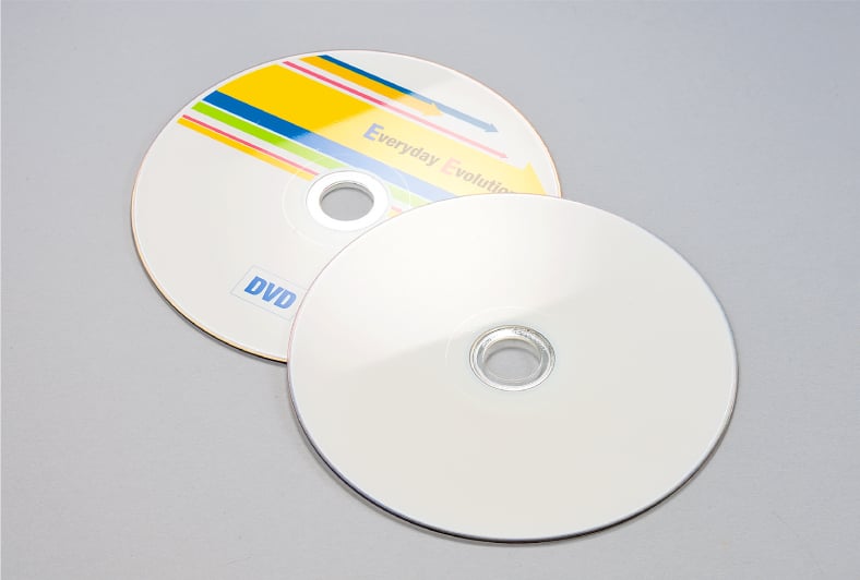 CD/DVDコピー・レーベルプリントのイメージ