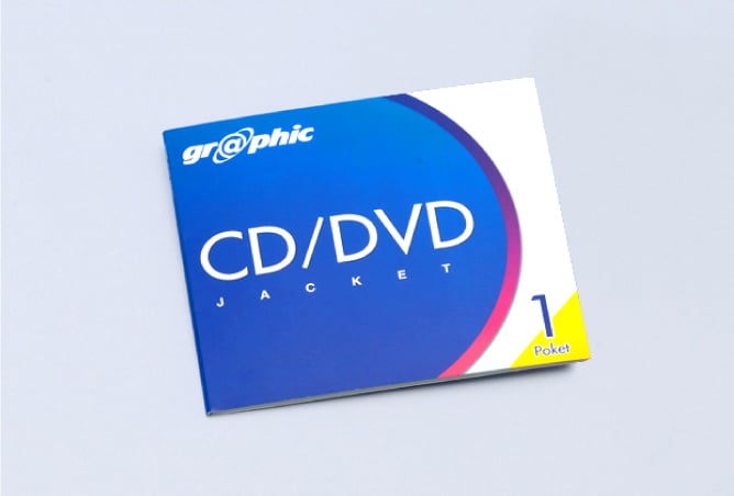商品詳細 1ポケット CD/DVDジャケットのイメージ