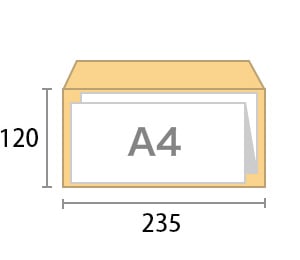 洋長3封筒のイメージ