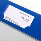 A4ポケットホルダー 横型　横開き 差し込みやすい名刺ポケット付き。