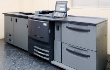 オンデマンド印刷機のイメージ