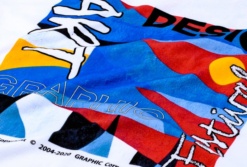 淡色ダイレクトインクジェット ホワイト生地のイメージ