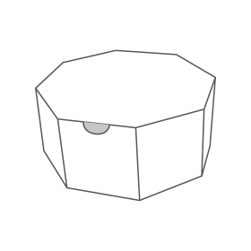 多角形パッケージのイメージ
