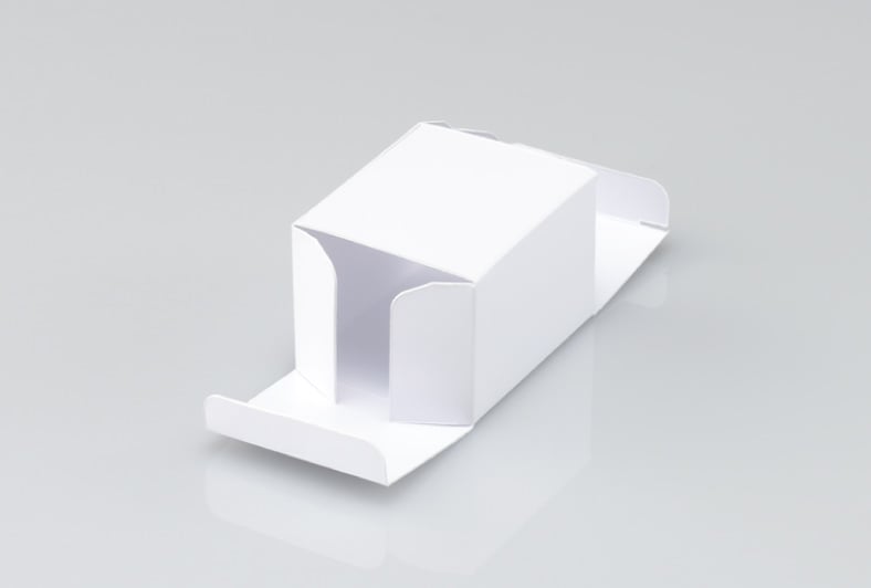 キャラメル箱の蓋を開けたイメージ