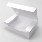 四隅貼り箱のフタを開いたイメージ