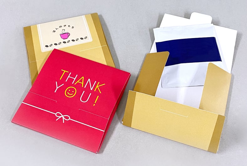 ファッション雑貨用パッケージA 印刷例