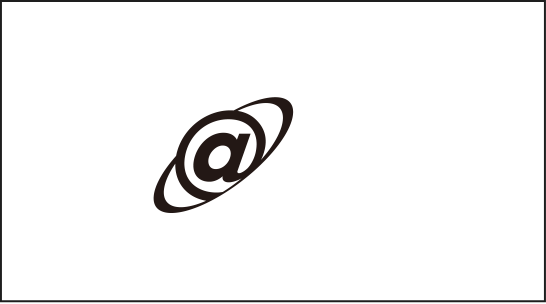 ロゴの一部分のみにホワイトインキを使用した場合のホワイト版レイヤー